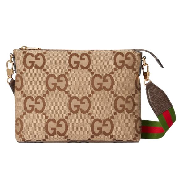 Gucci Brown Jumbo GG Crossbody with wristlet NWT Full inclusion - Picture 1 of 1